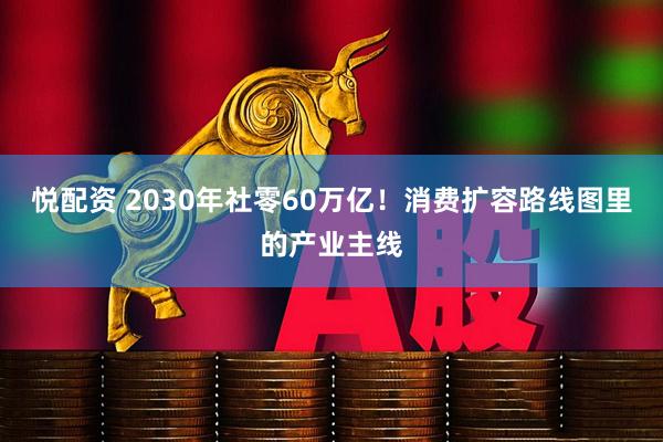 悦配资 2030年社零60万亿！消费扩容路线图里的产业主线